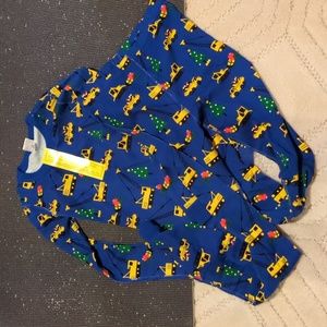 Bnwt Hanna Andersson Christmas long john pjs size 160